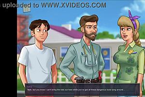 summertime saga 176 with hot milf scenes