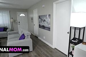 stepmom on leash, ready for anal doggystyle?