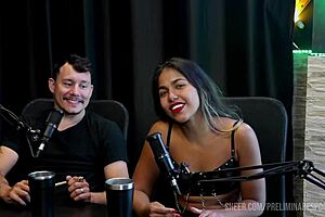 best moments of kaliente couple with bia hot in fetish sex and handjob 😈