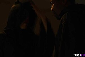 As newlyweds, Puck and Isiah Maxwell try intimate sex in the house with that eerie presence around us