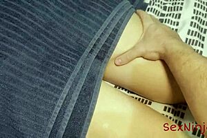 Workaholic Step-Mom Moans So Good During A Massage