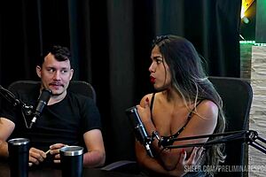 best moments of kaliente couple with bia hot in fetish sex and handjob 😈