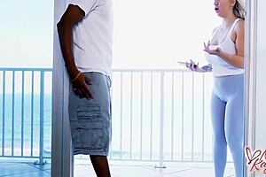 Jonathan Jordan Deepthroats And Rides Nina Kayy's Big Booty.