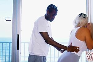 Jonathan Jordan Deepthroats And Rides Nina Kayy's Big Booty.