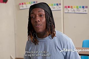 Feeling The Intense Anal With Lolly Dames And Mighty Dee In The Classroom