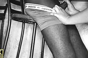 Married woman in trailer gives ass to builder with buttplug and fisting at work