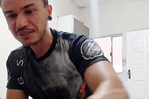 Talking about getting a tattoo while using a subtle accessory in place