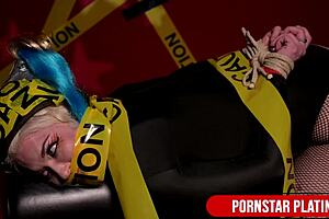 Ebony Studs Chris Blackwood and Kris K Pound Leya Falcon's Big Ass and Tits in Hardcore Amateur Action. Muscular Domination Leaves Her Curvy Body Covered in Sweat.