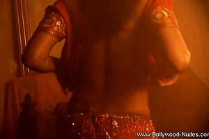 Lovely Brunette Dances Gracefully – Undressing?