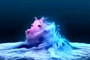 Talking about getting a tattoo while using a subtle accessory in place