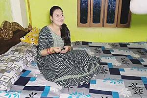 desi milf energetically fucks her step son