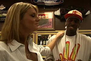 Jon Jon's Big Black Cock For Kayla Quinn! Blowjob Action!