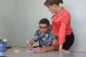 I ended up in the school office and got punished by the naughty director