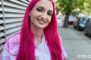 victoria arias caught in hot contest with big tits