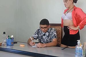 I ended up in the school office and got punished by the naughty director