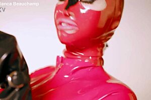 latex pony will work for your carrot in this milf uniform scene