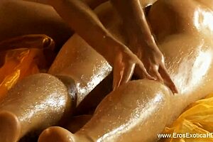 Blonde Milf Gives Erotic Massage, Loving To Touch Her Lover