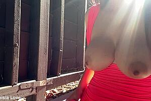 Italian big tits long hair milf artemisia love bouncing tits