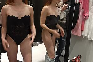 depraved friend asked me to fitting room for sex.