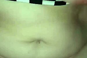 Spanking Girlfriend's Mom While Sucking Tits