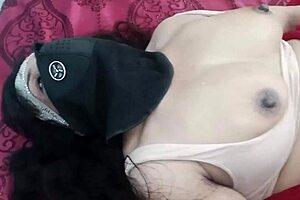 Arabic Stepsister Anal Dildo Fingering