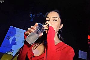 we met at the club and things got wild with real amateurs