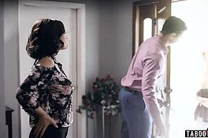 Does Paranoid Wife Trust Teen Babysitter with Big Cock?