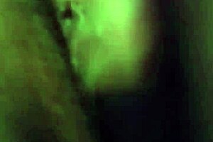 After a creampie, the dildo goes in and it's so gooey and messy