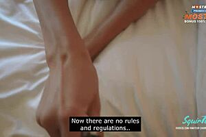 tiny hot latina milf with narrow ass gets huge creampie from hotel staff in rough missionary 😩