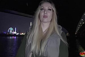 German Girl Marie Cherie Picked Up For First Casting Fuck In Berlin