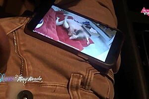 Cuckold Husband Watches Wife Creampied on Sofa