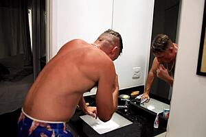 Does good husband kiss big clit before work?