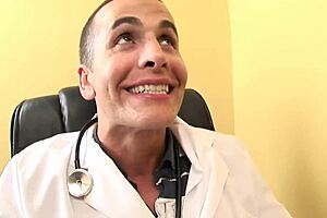 Patient Fucks Doctor In Office