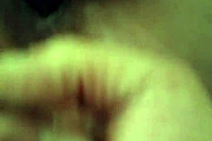 After a creampie, the dildo goes in and it's so gooey and messy