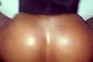 that juicy ebony ass is getting fucked doggystyle by big cock