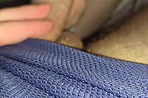 Wife Jerks Blows And Fucks To Cum Covered Asshole