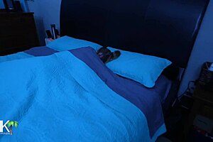 junior sneaks into stepmoms bed after nightmare