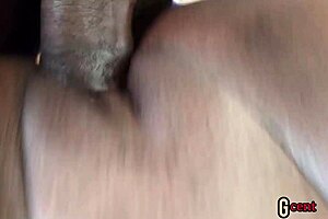 Pretty amateur uses lubricant to jerk off romantically