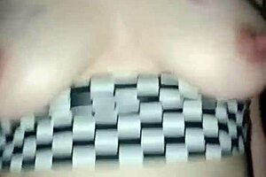 Spanking Girlfriend's Mom While Sucking Tits