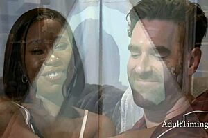 Ebony stepdaughter cucks stepmom 😏