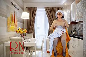 Cinderella Without Panties Sews Dresses For Stepmother And Stepsisters