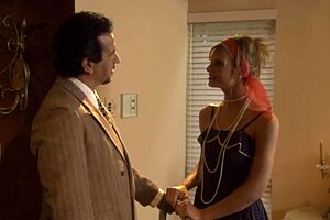 Milf Brooke Banner fucked by older man on bed – intense?