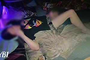we had sex on a squeaky illuminated hotel bed with my wife
