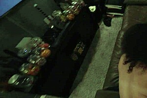 Cheating sex with step daughter Remy Woods in theater room, blowjob, bent over, doggystyle, big tits