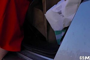 Summer Hart Thrusts Huge Boobs, Bent Over Pussy Licking Cum Riding