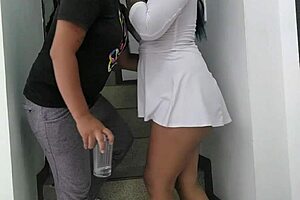 after work, time for some lesbian assfucking 😏