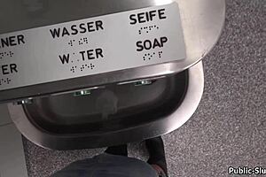 Hot wife flashes and fucks outdoors