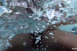 Latina Bitch With Big Round Ass Pick Up And Get No Condom Fuck At Whirlpool On Balcony By German Old Tourist