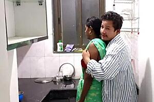 stepsister gets her pussy fucked hard by stepbrother in saree