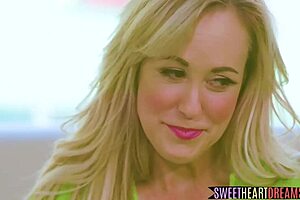 Beautiful Blonde Lesbian MILF Performs Oral On Cute Young 18+ Babe In Amateur Girl-On-Girl Scene